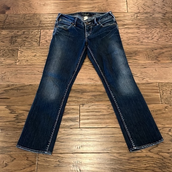 Silver Jeans Santorini Low Rise Size 27 - Picture 1 of 16